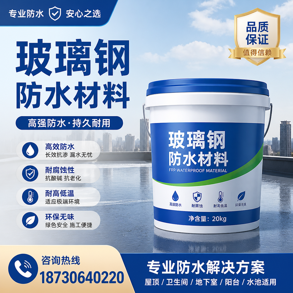 了解玻璃钢防水材料的市场趋势,阜新 企业不可不知